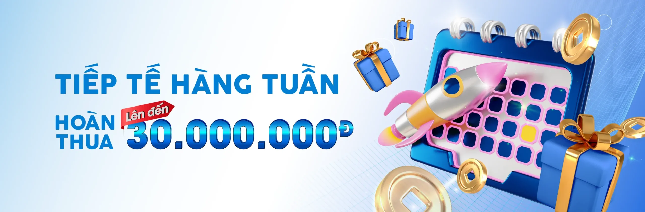 Banner Fabet hoàn trả thua cược lên đến 30 triệu đồng