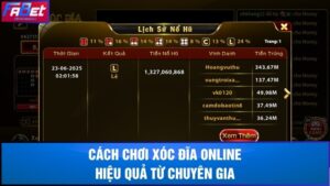 Cách chơi xóc đĩa online hiệu quả từ chuyên gia