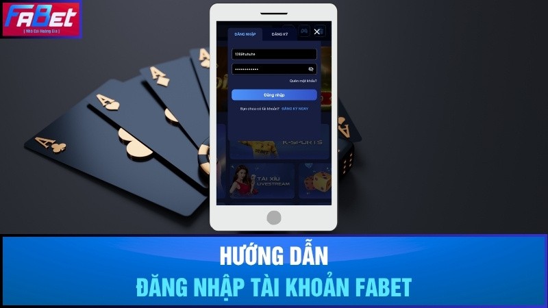 Hướng dẫn đăng nhập Fabet trên điện thoại